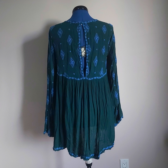 Free People diamond embroidered tunic XS - Picture 9 of 13
